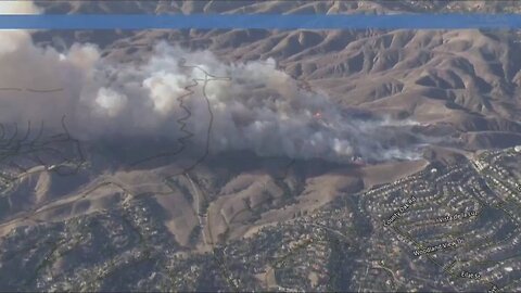 🚨The suspect who lit the Kenneth Fire being taken into custody. (Check Description)