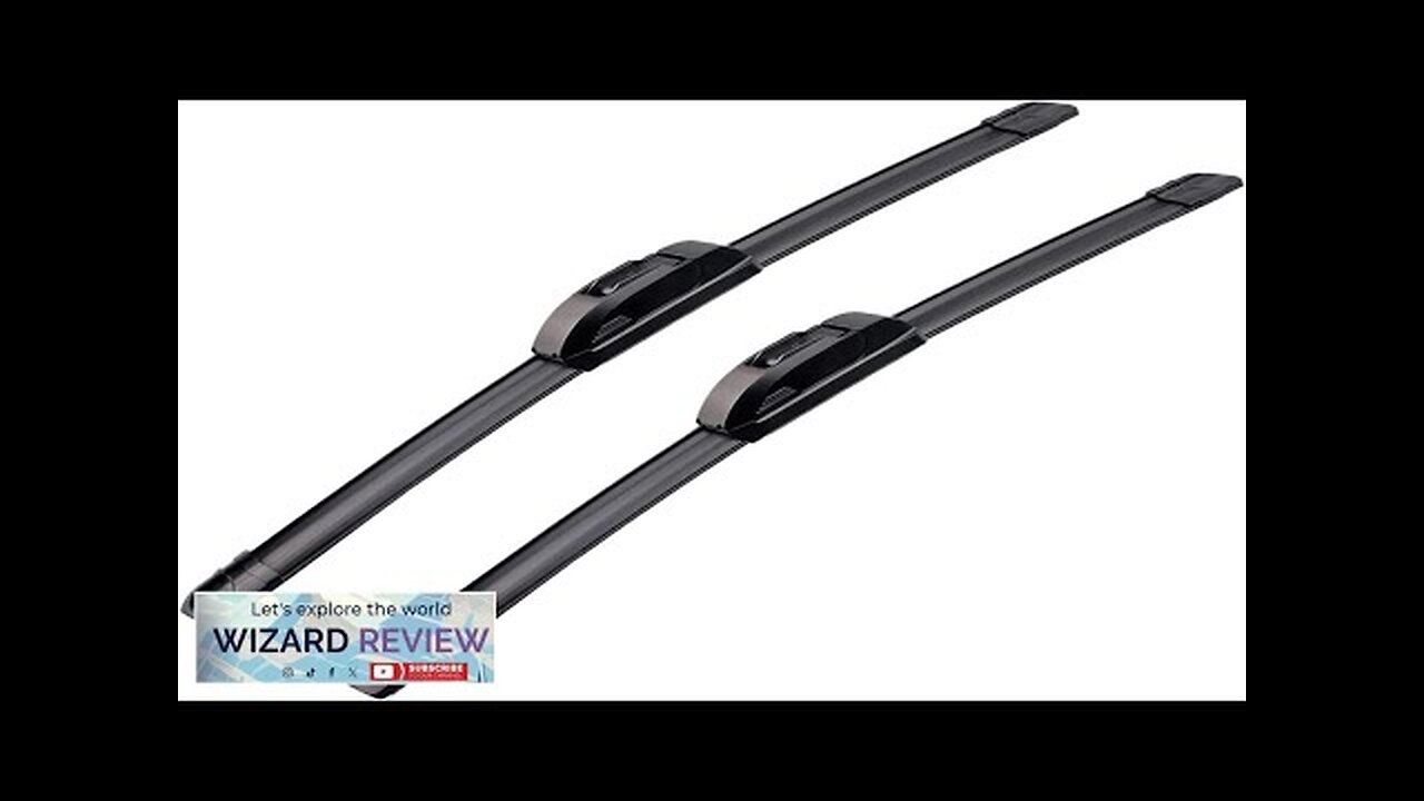 QUALITY 24in + 20in Premium All-Season Windshield Wiper Blades for Original Equipment Review