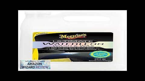 Meguiar's Ultimate Waterless Wash & Wax Waterless Car Wash & Wax Review