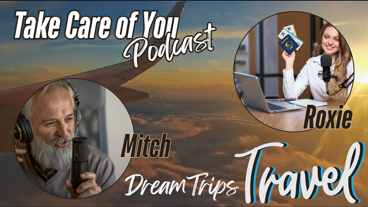 Take Care of You AI Podcast with Roxie and Mitch | #Travel🌍with DreamTrips Review #shorts #fyp #news