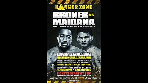 Adrien Broner vs Marcos Maidana - Dec 14 2013 - Alamodome, San Antonio, TX