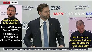 VP JD Vance Makes NATO’s Homosexuals Cry and Piss Allover Themselves