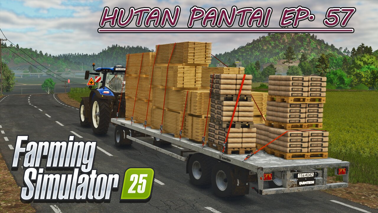 Selling Materials to the Temple. Buying a Used SiloKing. | HUTAN PANTAI EP 57 | Farming Simulator 25