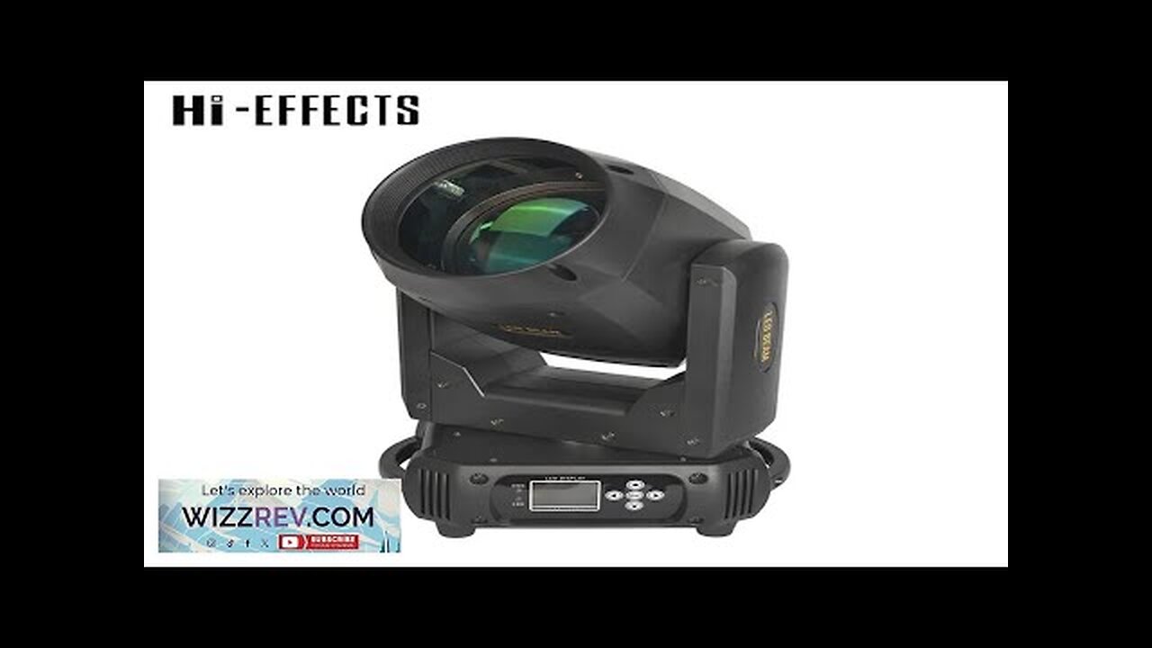 LED 150W Beam Moving Head Light 16 DMX Channel Beam Lights Review