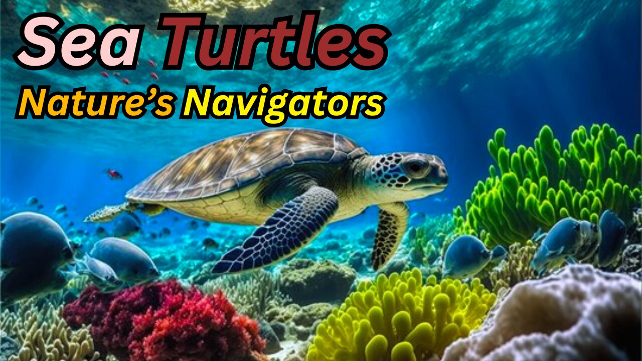 Sea Turtles: Navigating the Ocean by Magnetic Fields | #animals #facts #viral #seaturtles #turtles