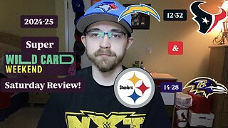 RSR7: 2024-25 NFL Super Wild Card Saturday Review!