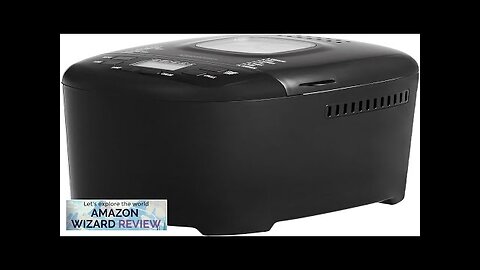 Amazon Basics 2 Pound Non-Stick Bread Making Machine Black Review