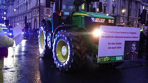 Farmers' Protest- London 10th February 2025: Part 8 - Leaving