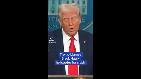 Trumps Briefing -Helicopters Accident