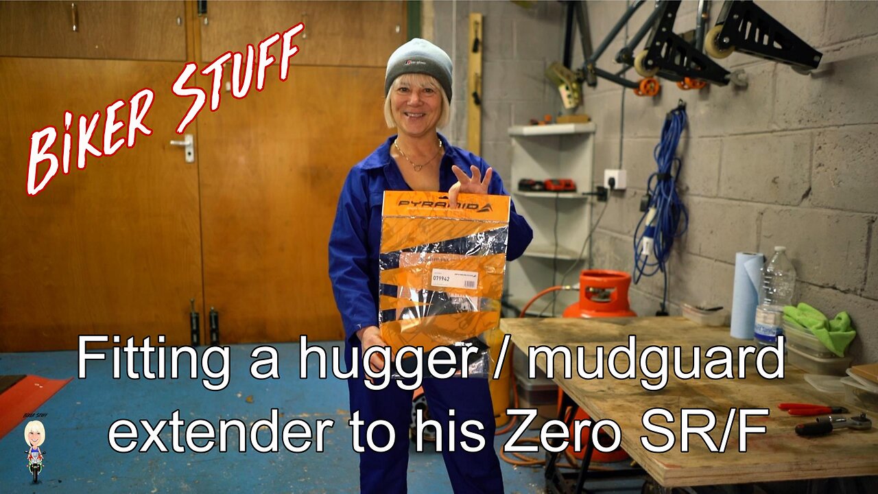 Fitting an extender to the Zero's rear hugger