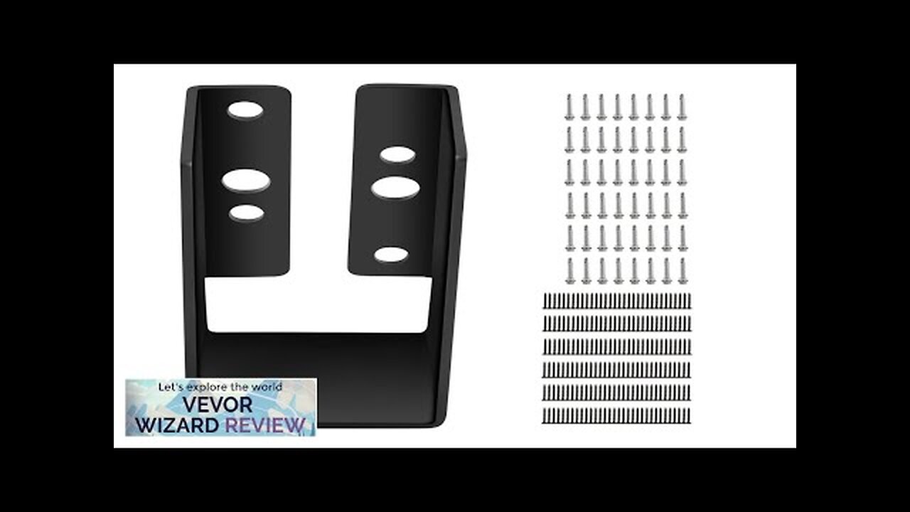 VEVOR Concealed Joist Hanger 2"x4" Outdoor Accent Concealed-Flange Pack of 24 Concealed Review