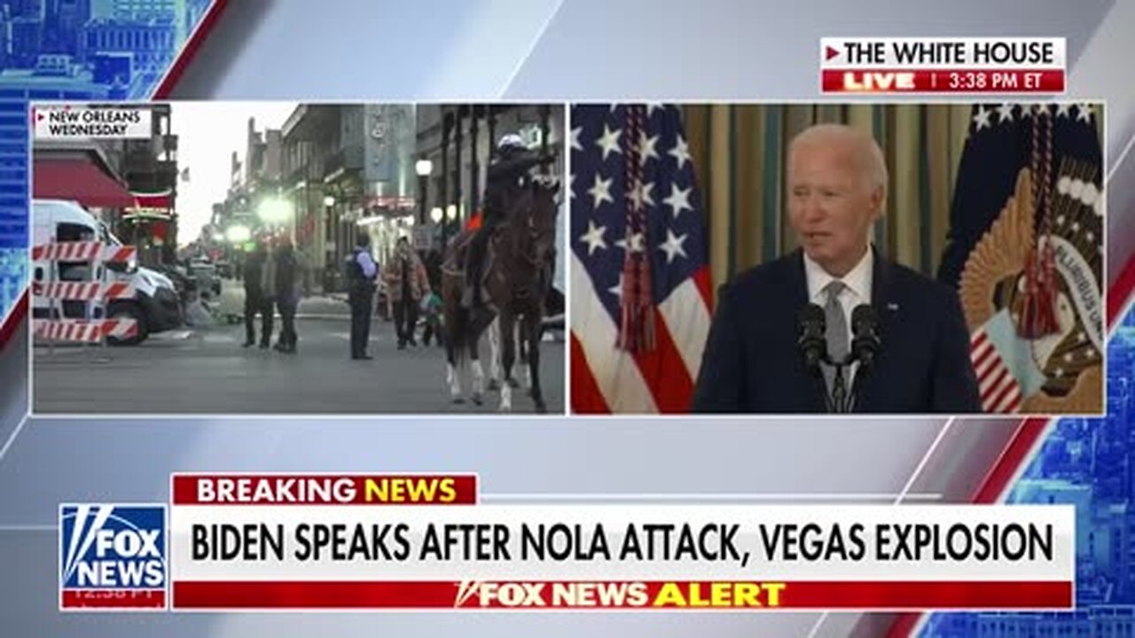 President Biden: The people of New Orleans will not let the attack overcome them