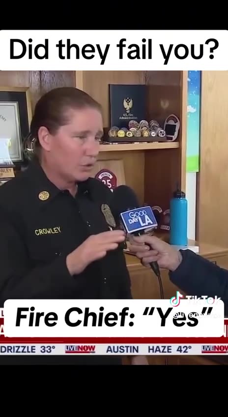Did they fail you ? | Yes says Fire Chief (“Wild” Fires 📍California)