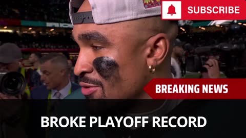 Eagles Broke This Playoff Record