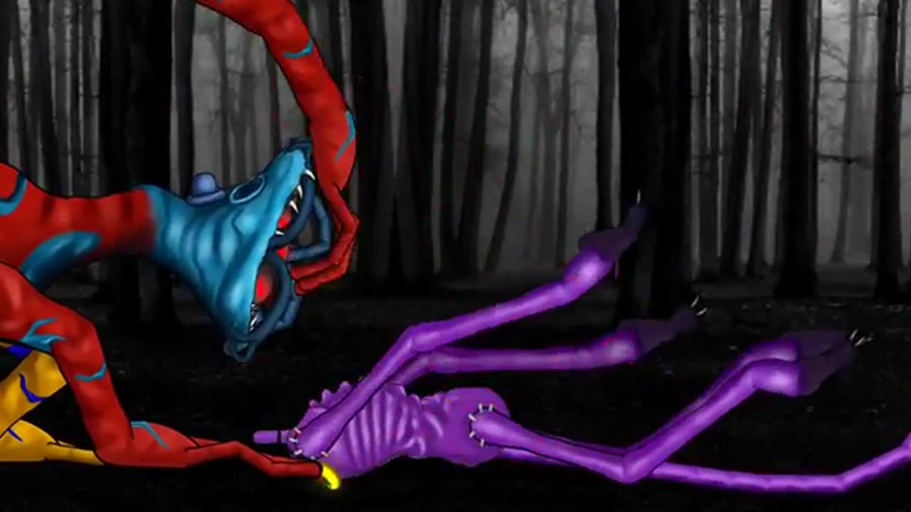 Doey the Doughma vs CatNap, Miss Delight, Poppy playtime chapter 4. Animation.