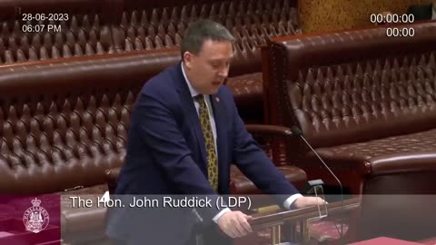 YouTube Removes Australian Parliament Speech by John Ruddick For Speaking Facts