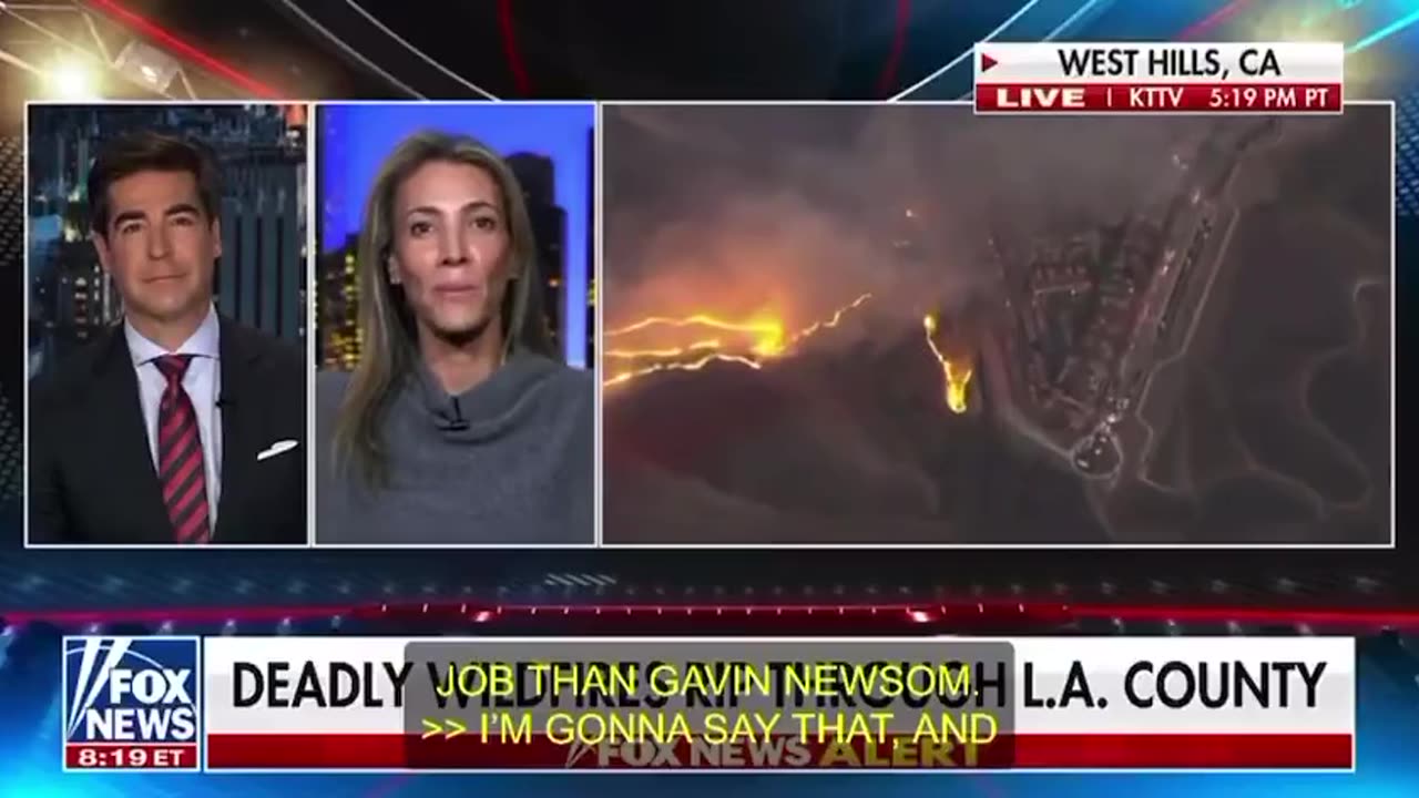 The Lady Who Confronted Gavin Newscum Went on With Jesse Watters