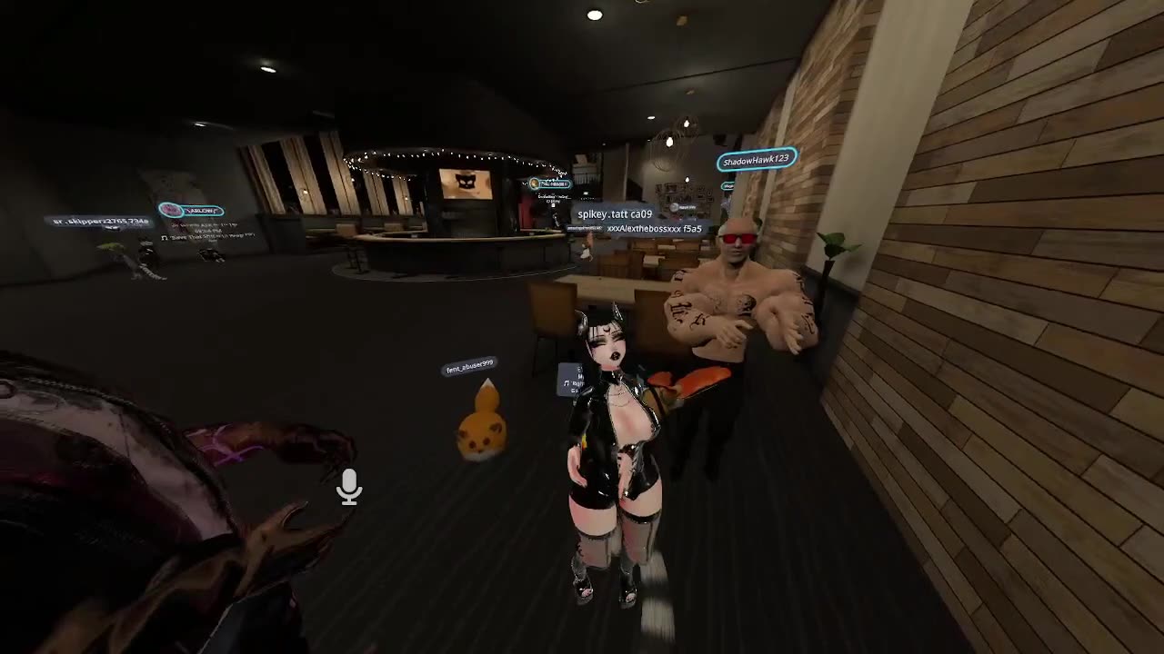 Assertiveness training in VRchat