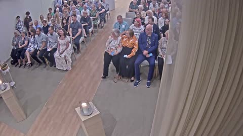 Frederick Robert Moffatt's Memorial Service - Audience view