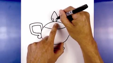 How to Draw Aladdin Lamp (Step-by-Step Tutorial for Beginners)