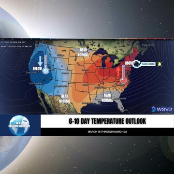 🌡️ Above-Average Temps Sweep Central & East! 3/12/25 #shorts #weather