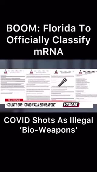 COVID Shots As Illegal "Bio - Weapons"