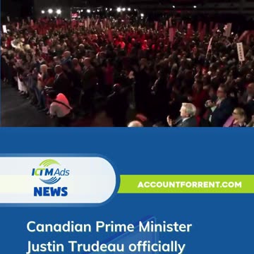 Canadian Prime Minister Justin Trudeau officially resigns. - KTM Ads Agency - accountforrent.com