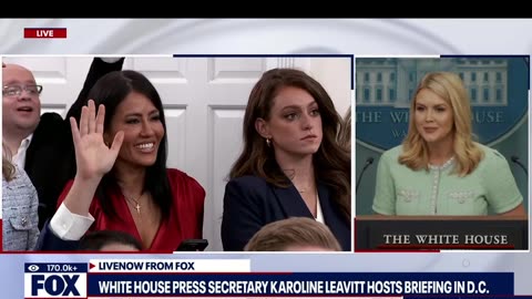 LIVE: White House Press Secretary Karoline Leavitt Holds Briefing, news