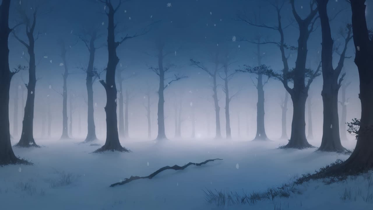 snowfall forest