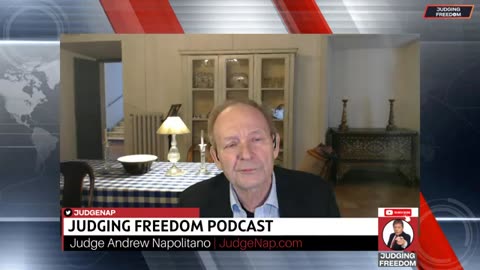 Judge Napolitano: Alastair Crook - Is the US Trying to Escape Reality-
