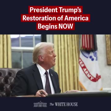 Yesterday was day one where President Trump signed countless executive orders..