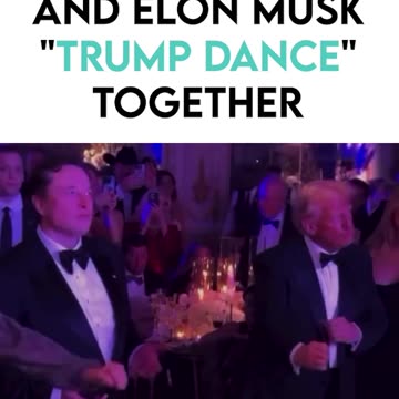 Trump and Musk Take the Spotlight with a 'Trump Dance' at Mar-a-Lago's New Year's Eve Festivities