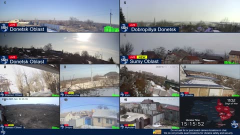 Ukraine Live - 24/7 Multiple Live Camera coverage of Ukraine with News Updates