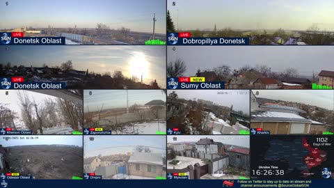 Ukraine Live - 24/7 Multiple Live Camera coverage of Ukraine with News Updates