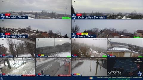 Ukraine Live - 24/7 Multiple Live Camera coverage of Ukraine with News Updates