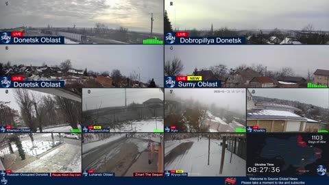 Ukraine Live - 24/7 Multiple Live Camera coverage of Ukraine with News Updates