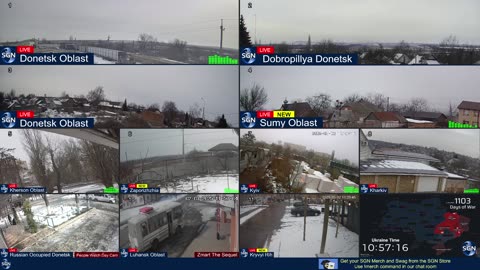 Ukraine Live - 24/7 Multiple Live Camera coverage of Ukraine with News Updates