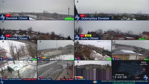 Ukraine Live - 24/7 Multiple Live Camera coverage of Ukraine with News Updates