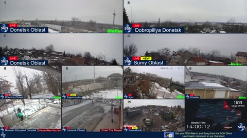 Ukraine Live - 24/7 Multiple Live Camera coverage of Ukraine with News Updates