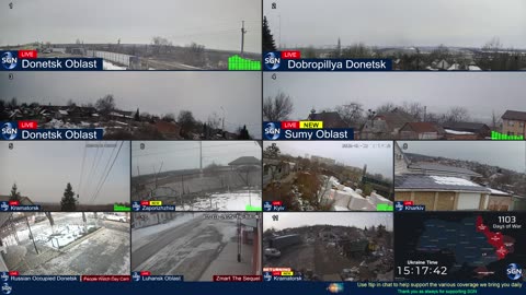 Ukraine Live - 24/7 Multiple Live Camera coverage of Ukraine with News Updates