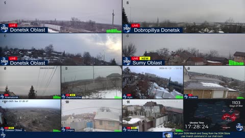 Ukraine Live - 24/7 Multiple Live Camera coverage of Ukraine with News Updates