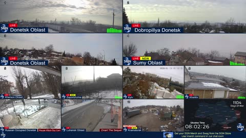 Ukraine Live - 24/7 Multiple Live Camera coverage of Ukraine with News Updates