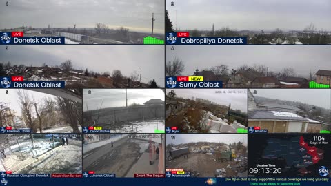 Ukraine Live - 24/7 Multiple Live Camera coverage of Ukraine with News Updates