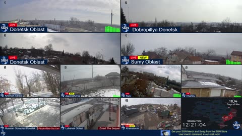 Ukraine Live - 24/7 Multiple Live Camera coverage of Ukraine with News Updates