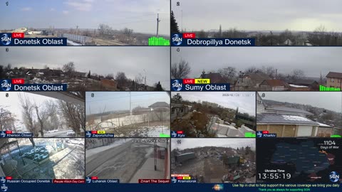 Ukraine Live - 24/7 Multiple Live Camera coverage of Ukraine with News Updates