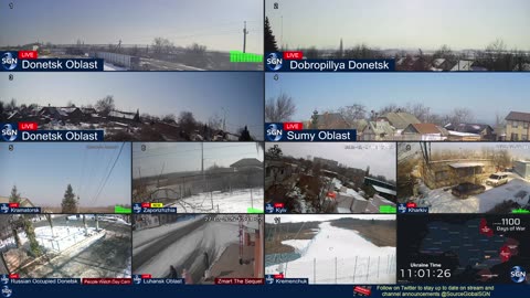 Ukraine Live - 24/7 Multiple Live Camera coverage of Ukraine with News Updates