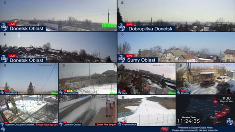 Ukraine Live - 24/7 Multiple Live Camera coverage of Ukraine with News Updates