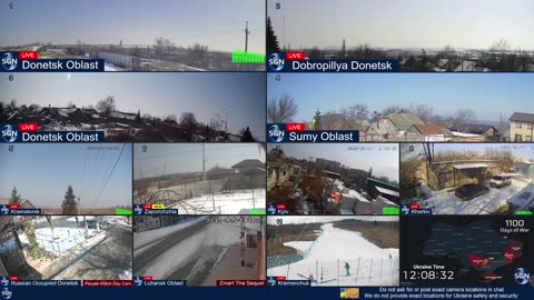 Ukraine Live - 24/7 Multiple Live Camera coverage of Ukraine with News Updates