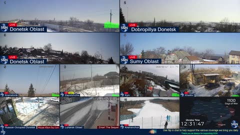 Ukraine Live - 24/7 Multiple Live Camera coverage of Ukraine with News Updates