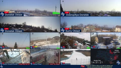 Ukraine Live - 24/7 Multiple Live Camera coverage of Ukraine with News Updates